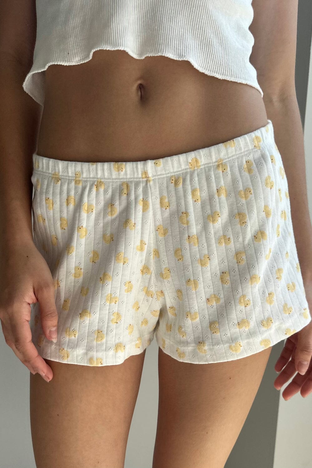 Keira Duck Eyelet Shorts (brandy mivelle)