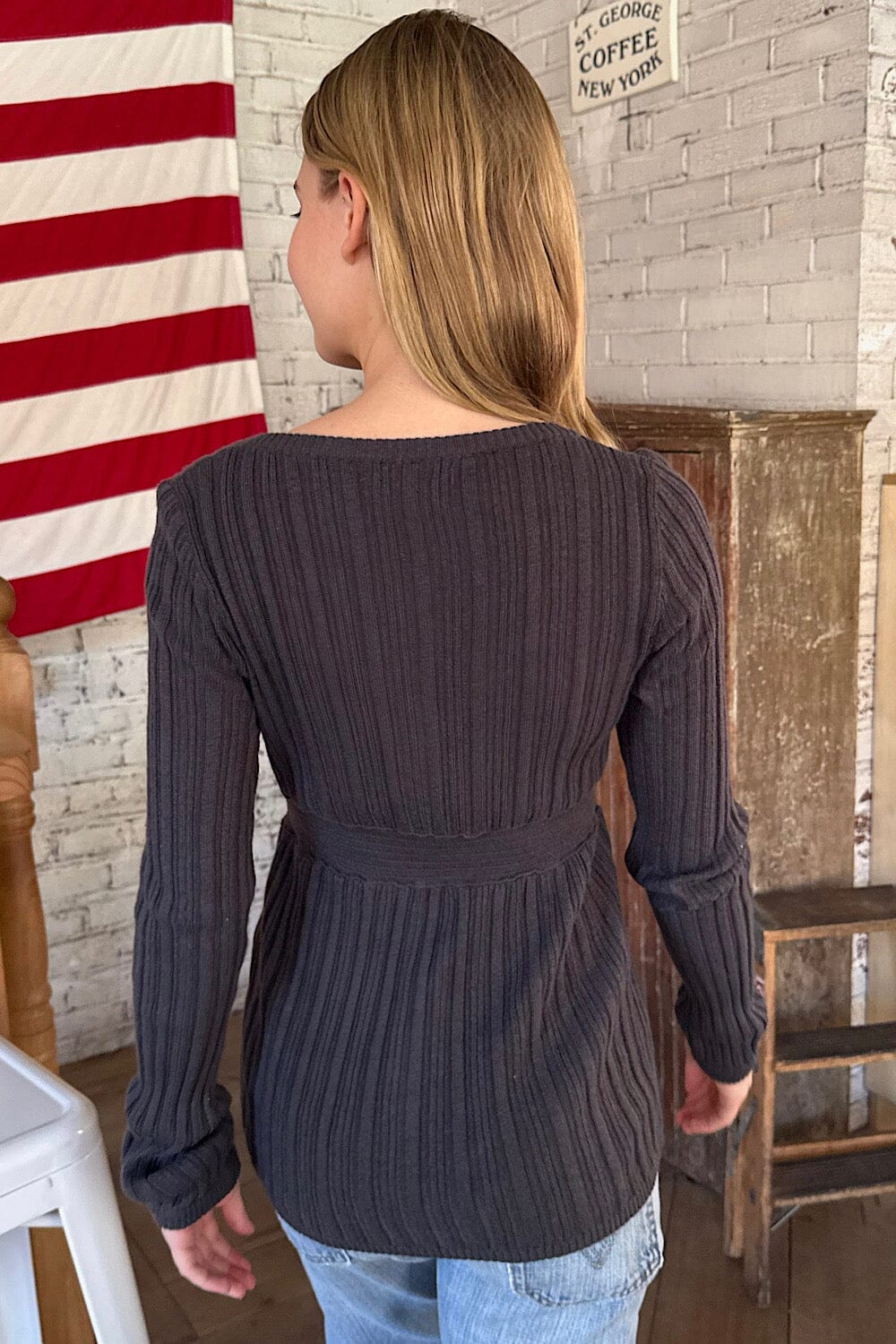 Nikki Sweater | Charcoal / S