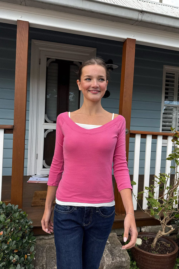 Tina Top | Fuchsia / XS/S