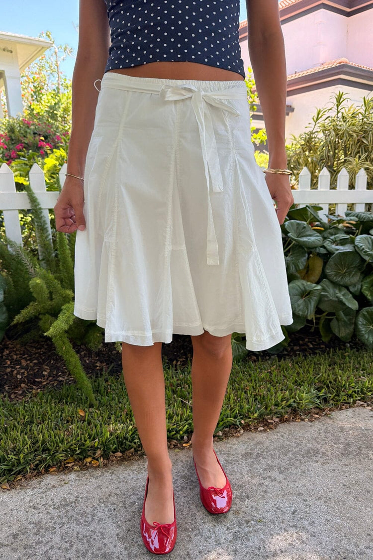 Justine Skirt | White / XS/S