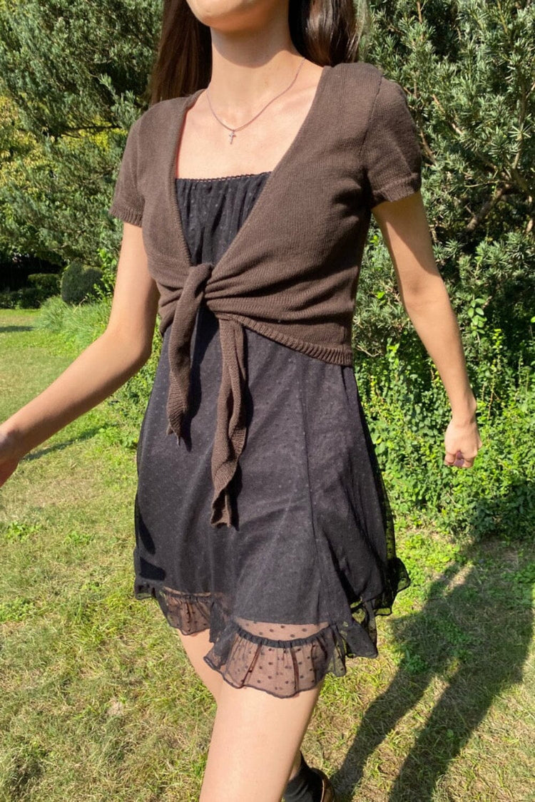 Greta Top | Mocha / XS/S