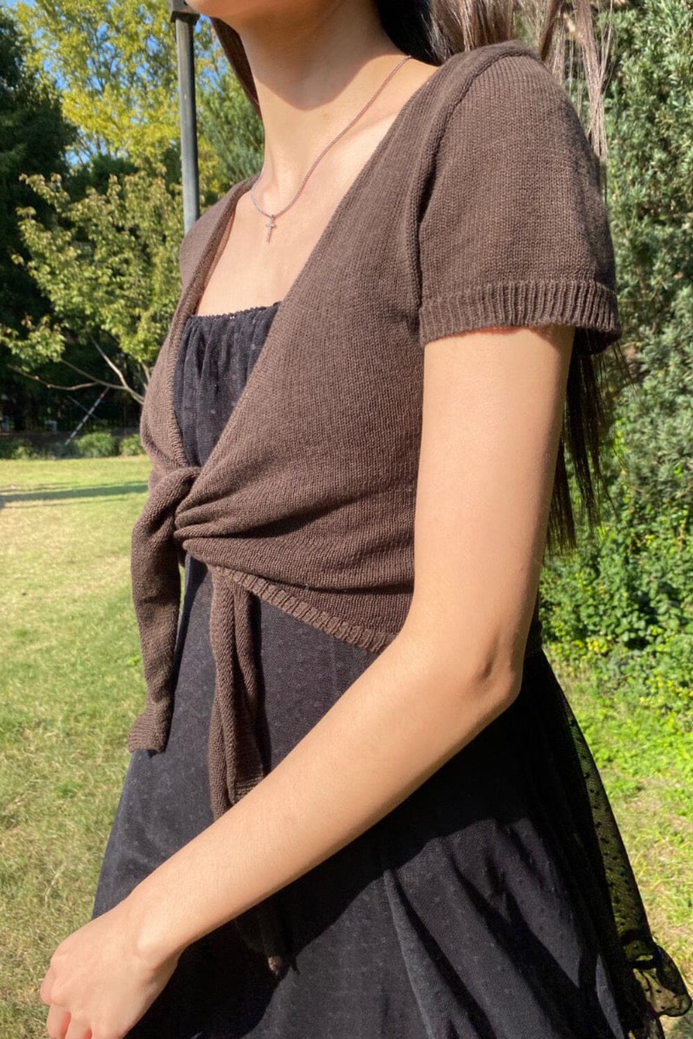 Greta Top | Mocha / XS/S