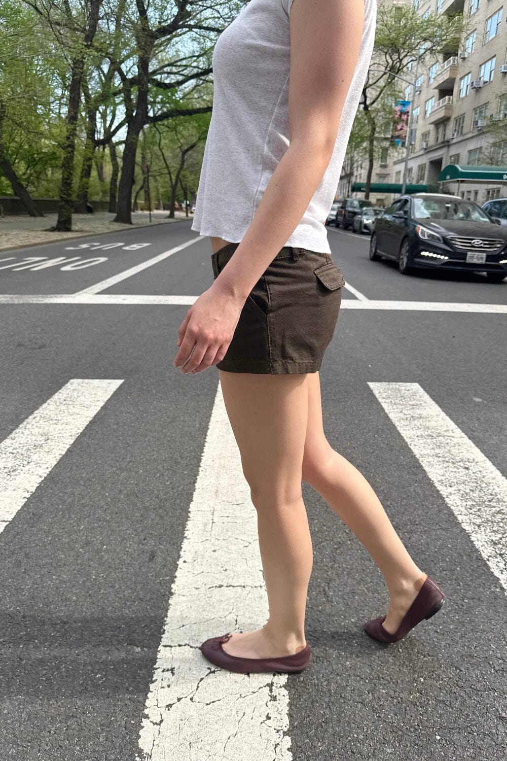 Valentina Shorts | Olive Green / XS/S