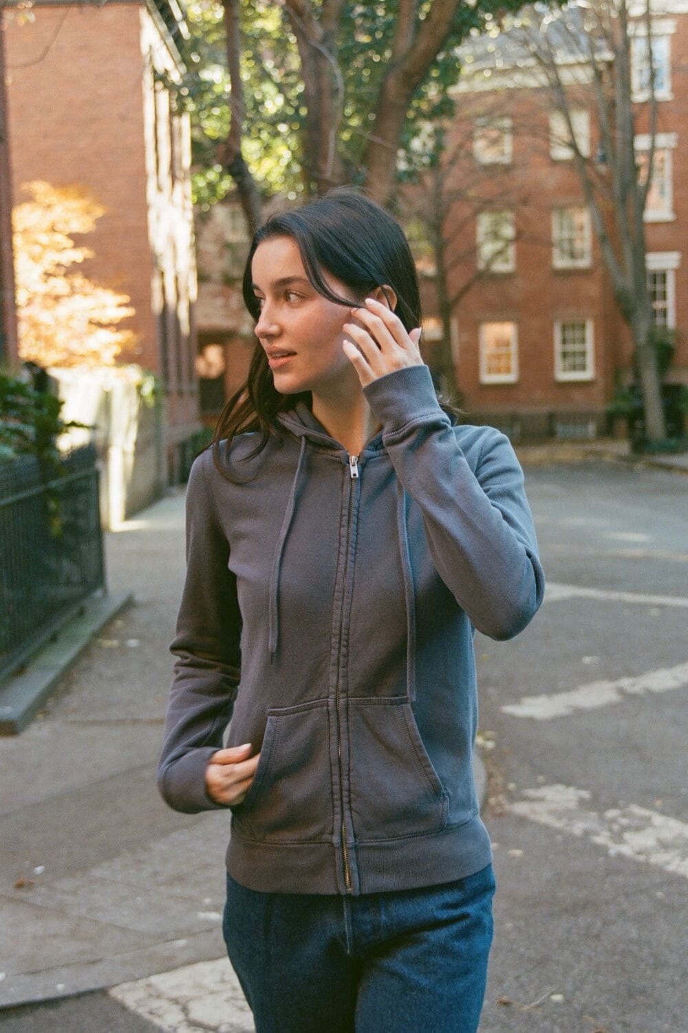 Christy Hoodie | Faded Blue / XS/S