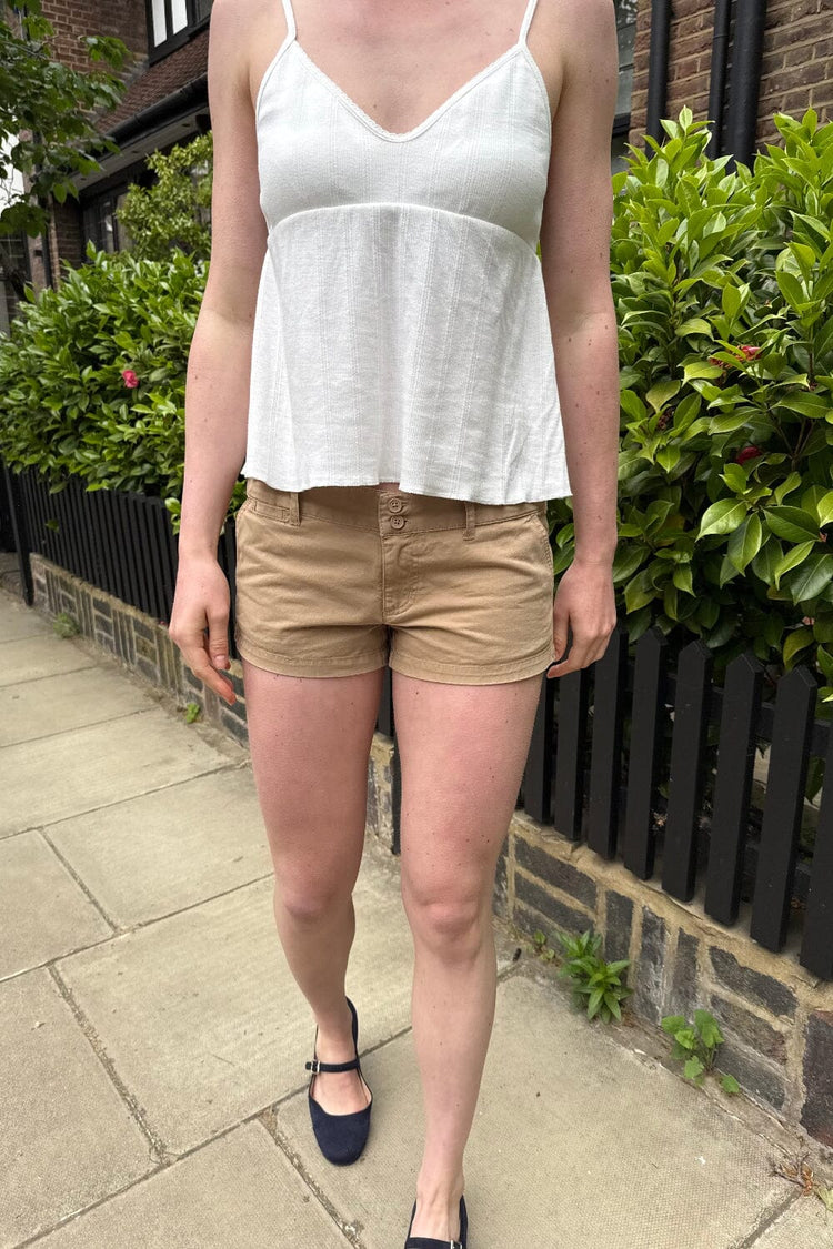 Ellie Shorts | Tan / XS/S