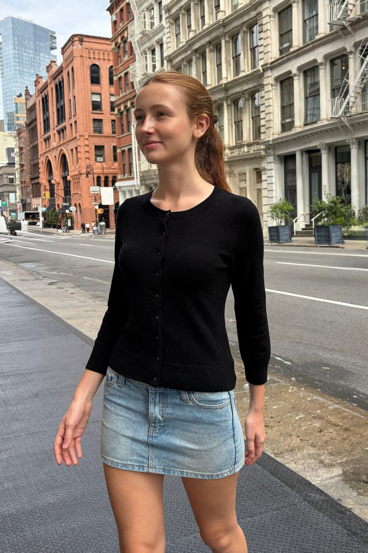 Louise Cardigan | Black / XS/S