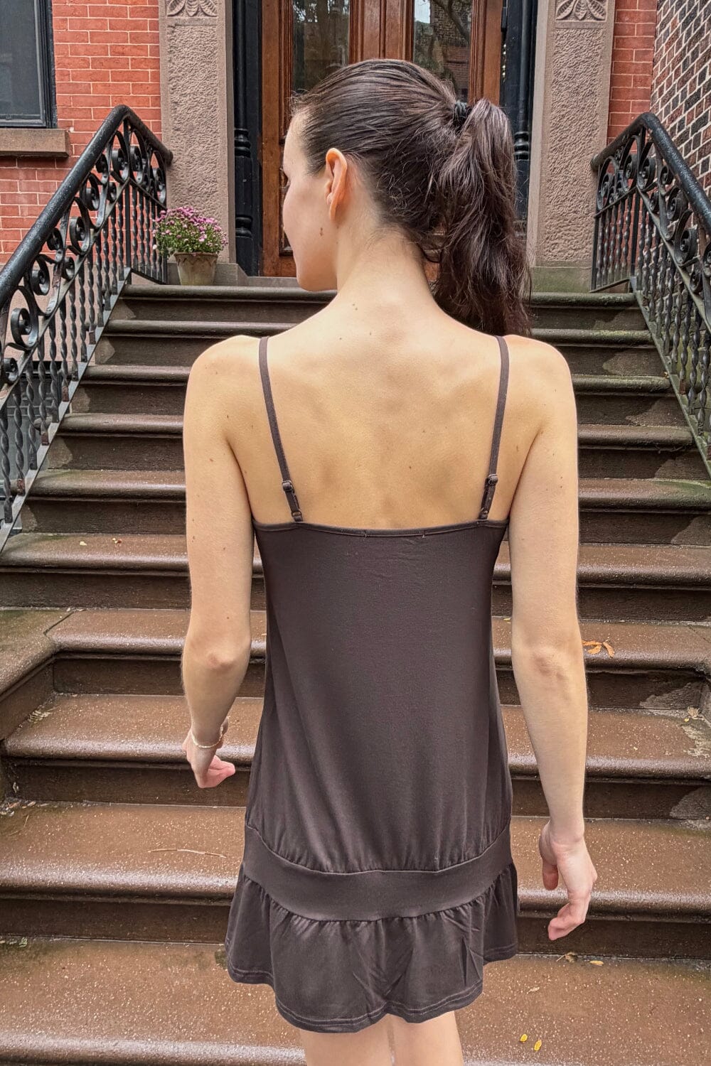 Margot Dress | Brown / XS/S