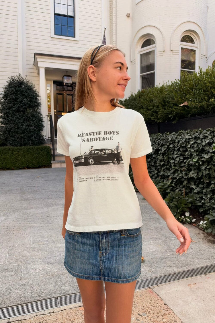 Chloe Beastie Boys Top | White / XS/S