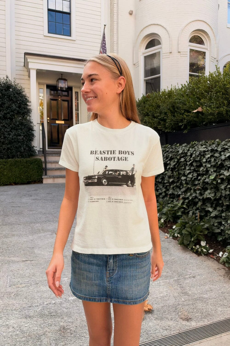 Chloe Beastie Boys Top | White / XS/S