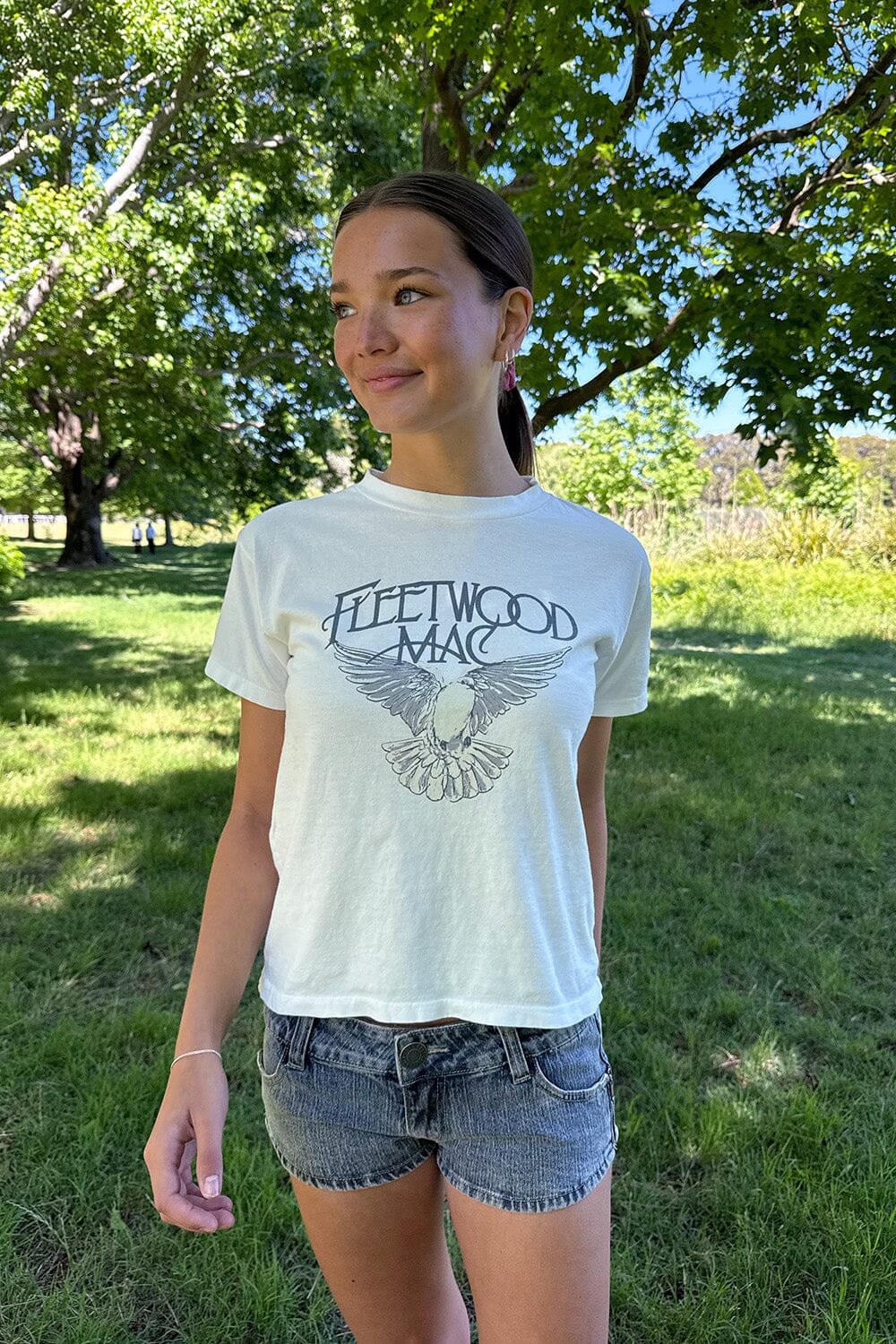 Chloe Fleetwood Mac Top | White / S
