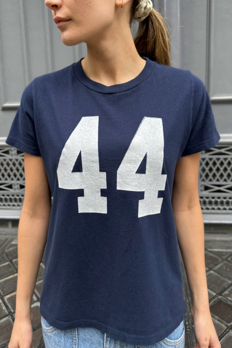 Chloe 84 Top | Navy / Regular Fit