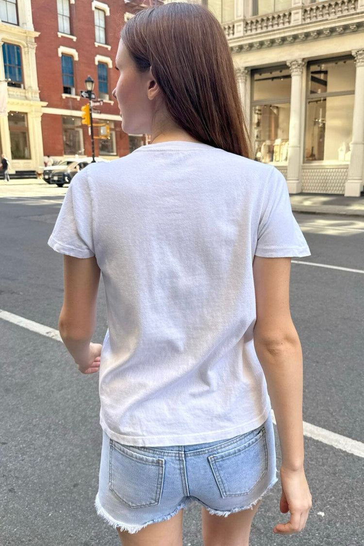Chloe Rock Top | White / XS/S