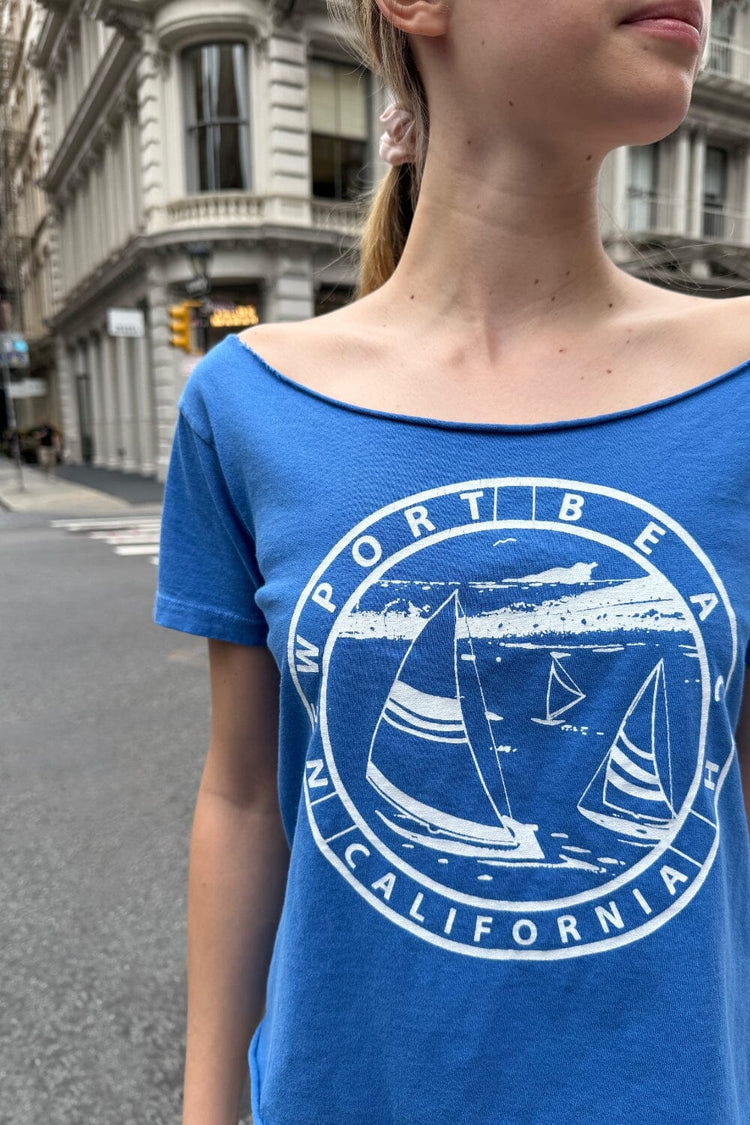 Robyn Newport Beach California Top | Cobalt Blue / XS/S