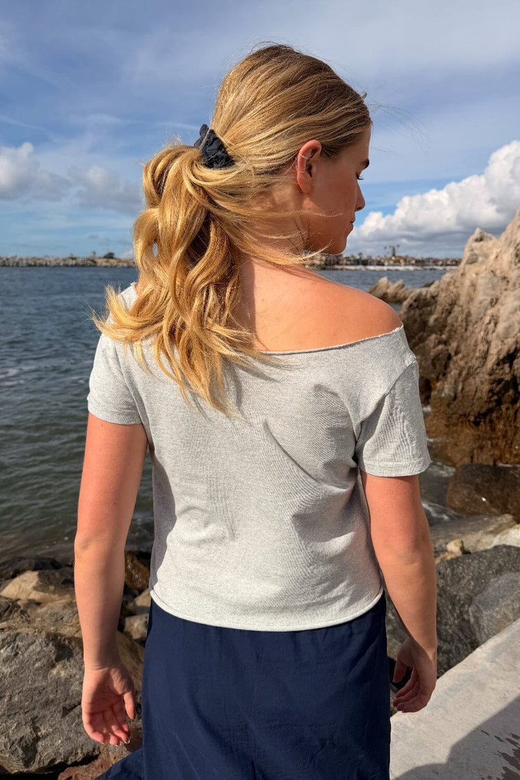 Robyn Ann Arbor Top | Silver Grey / XS/S