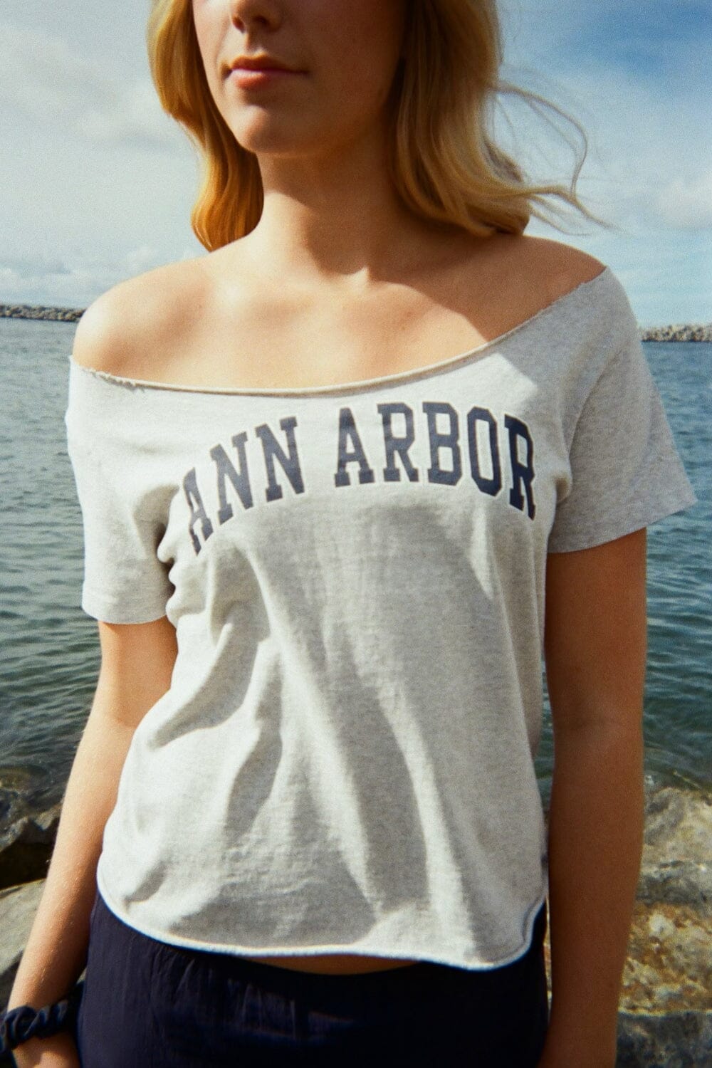 Robyn Ann Arbor Top | Silver Grey / XS/S