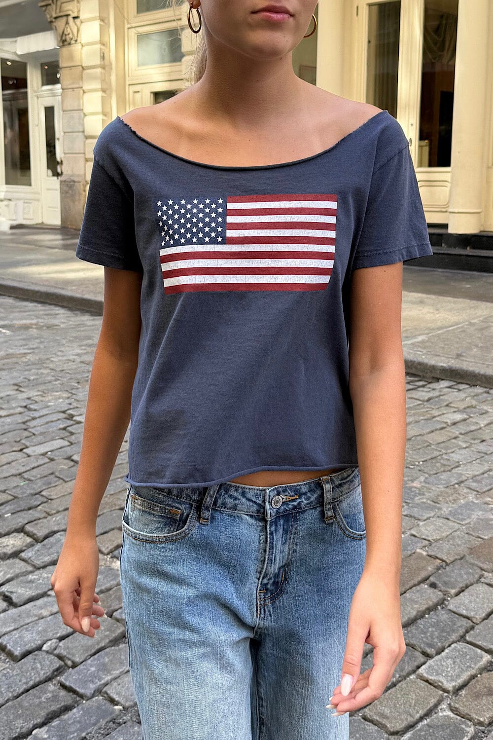 Robyn American flag Top