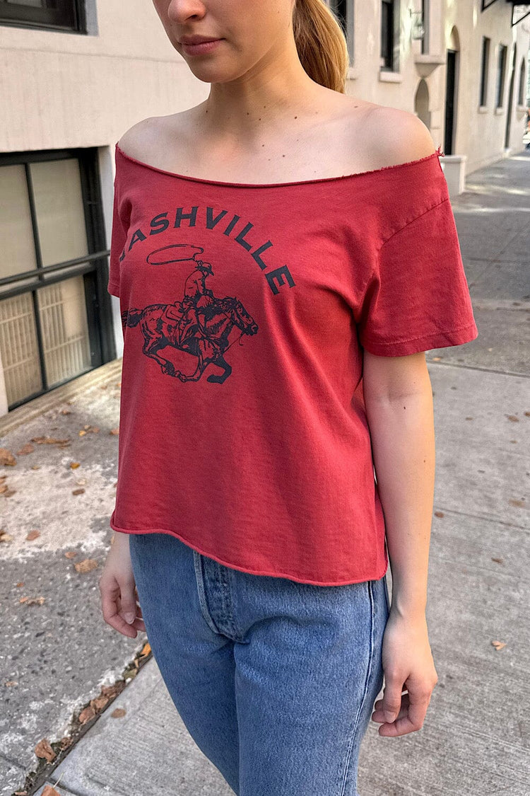 Robyn Nashville Top | Red / XS/S