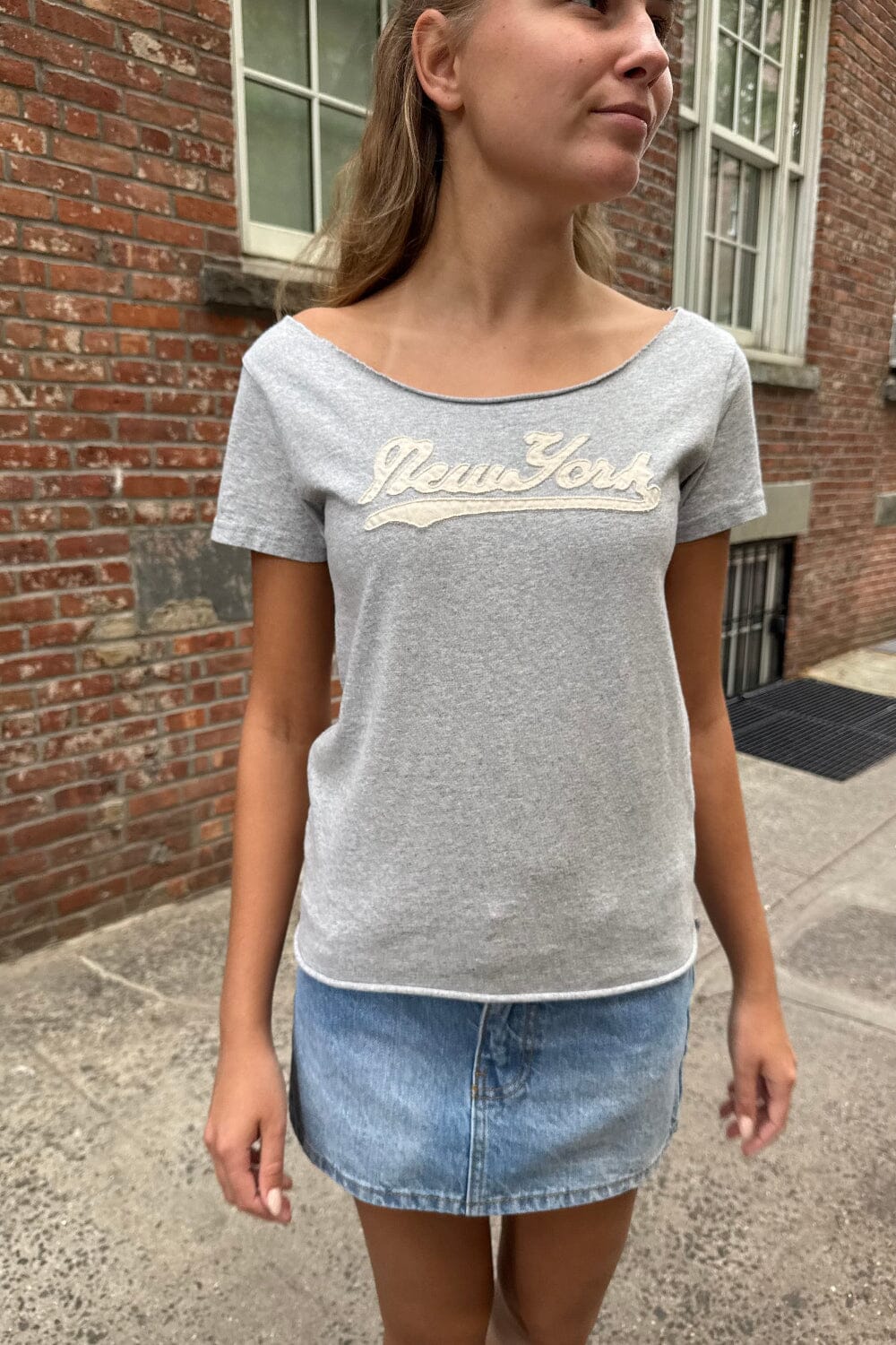 Robyn New York Top | Heather Grey / XS/S