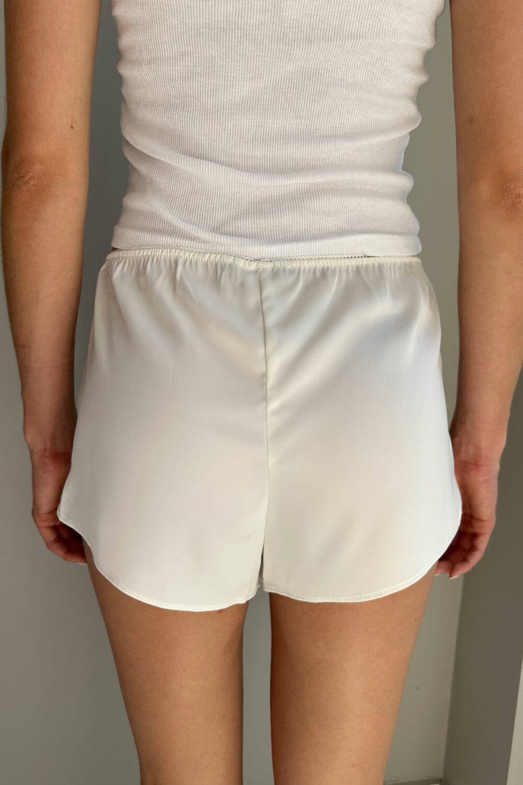 Poppy Lace Shorts | White / XS/S