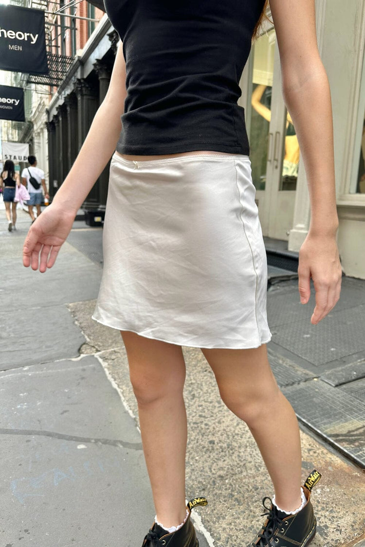 Sephira Skirt | Ivory / S