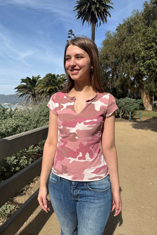 Pink Camouflage / XS/S