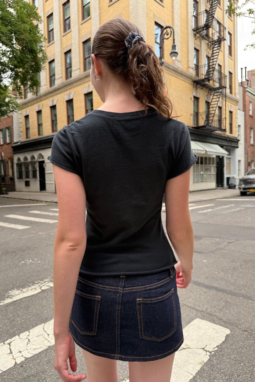 Ava Nashville Top | Black / XS/S