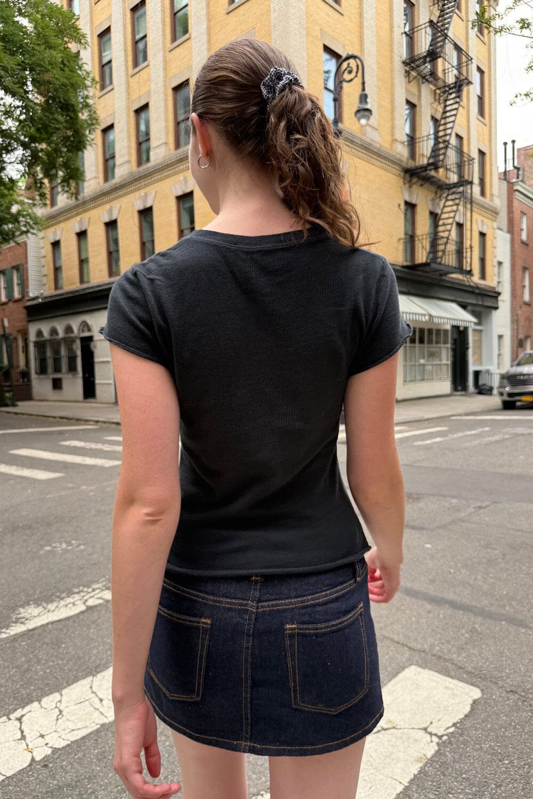Ava Nashville Top | Black / XS/S