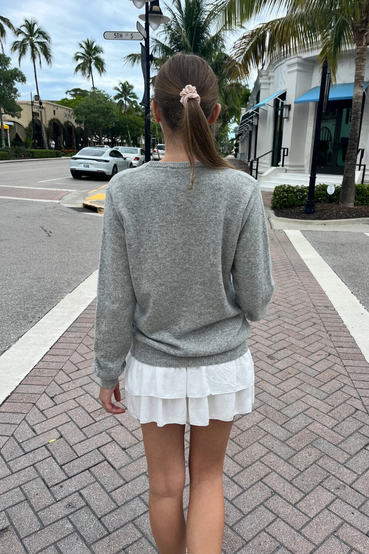 Martha Sweater | Grey / Regular Fit