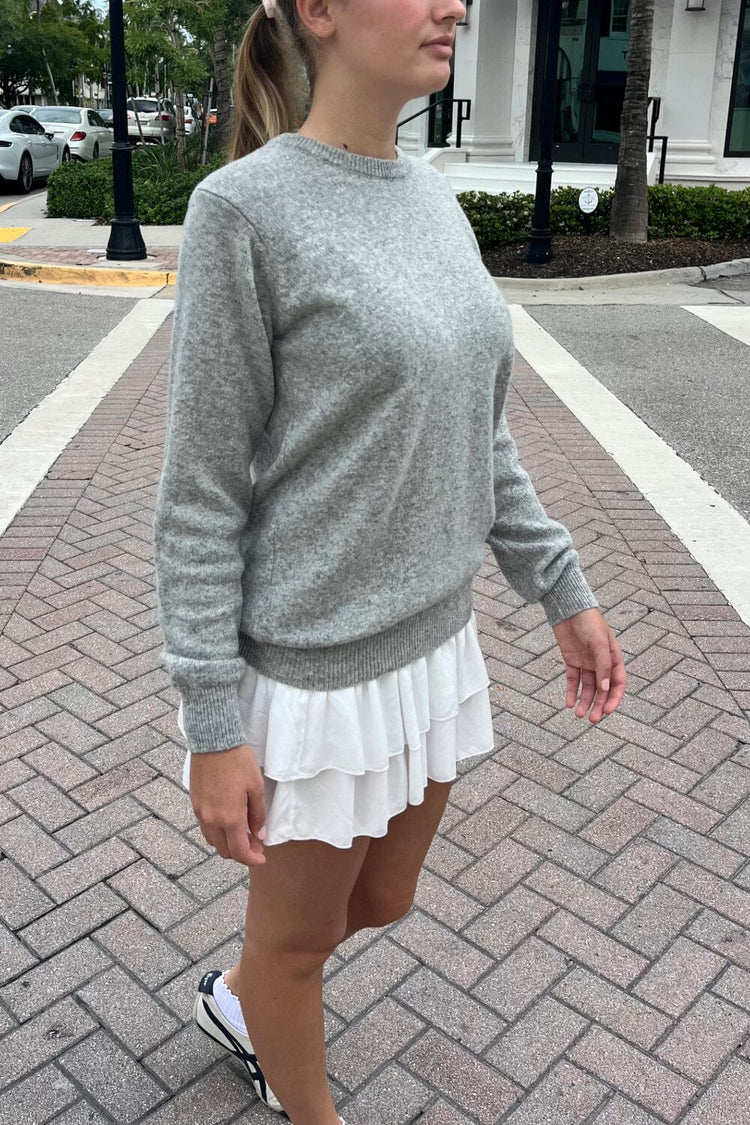 Martha Sweater | Grey / Regular Fit