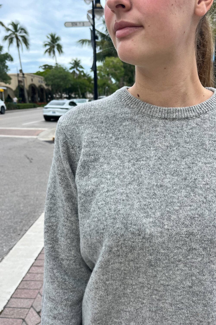 Martha Sweater | Grey / Regular Fit