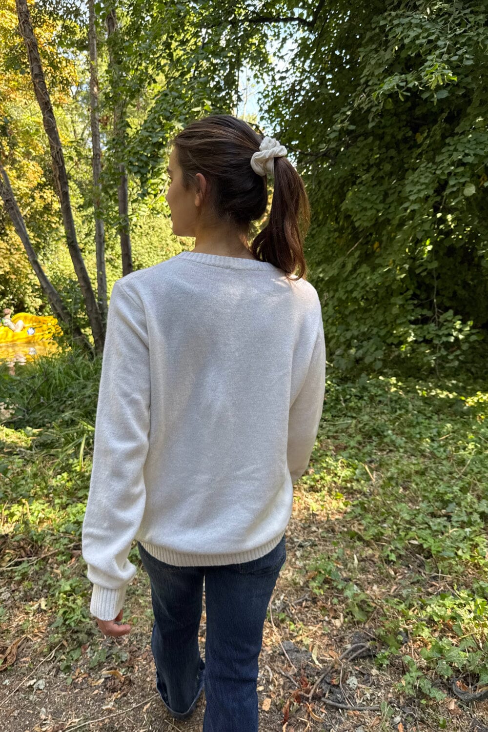Martha St. Moritz Sweater | Ivory / XS/S
