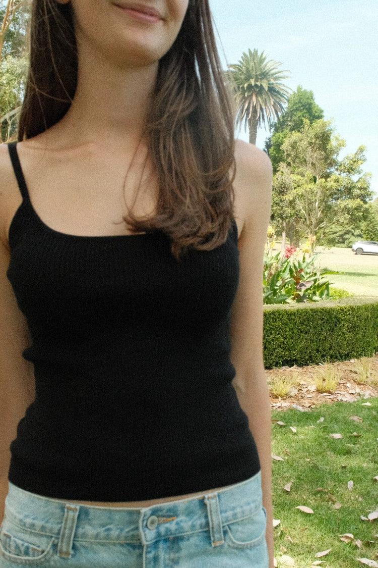 Rylee Tank | Black / XS/S