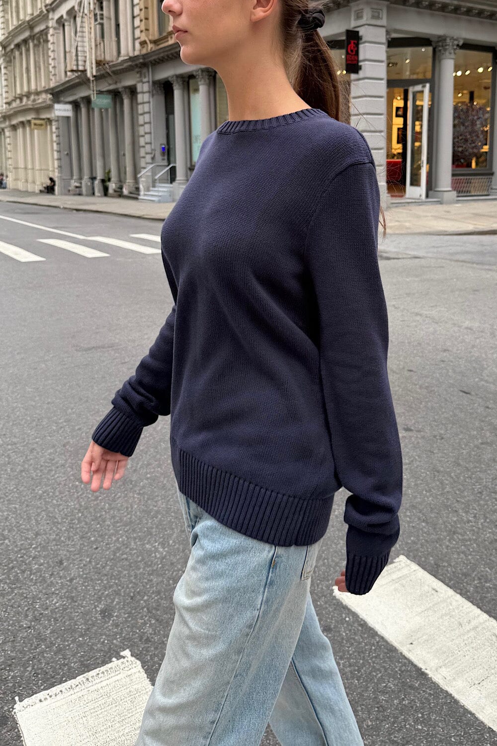 Martha Cotton Thick Sweater