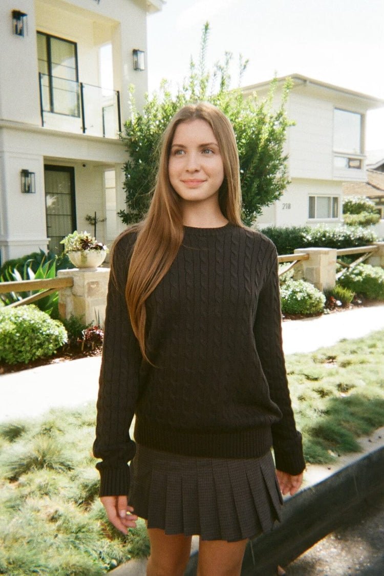 Martha Sweater | Mocha / Regular Fit