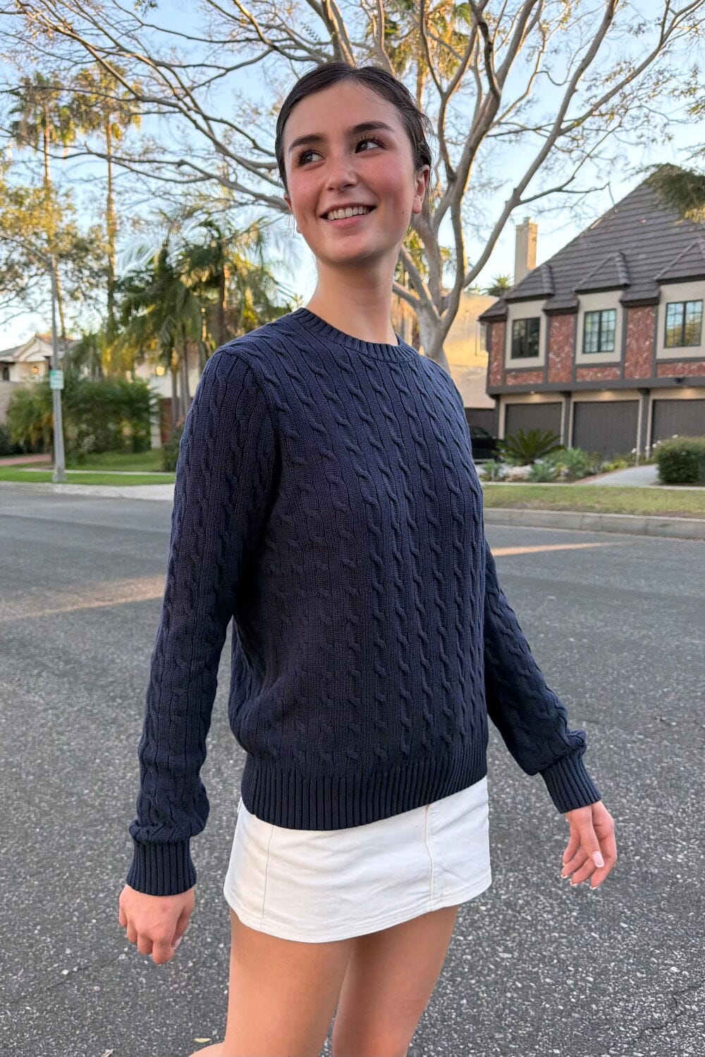 Martha Sweater | Classic Navy / S/M
