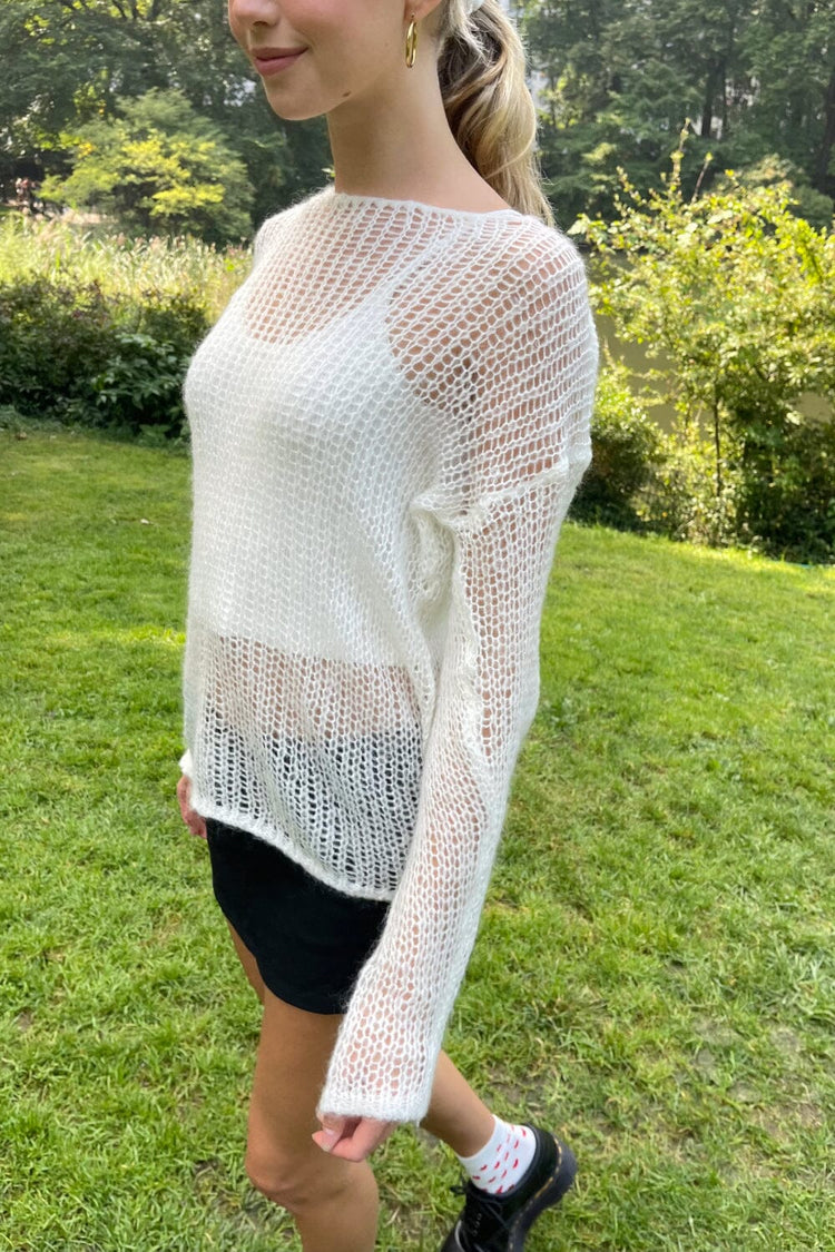 Colette Sweater | Ivory / S