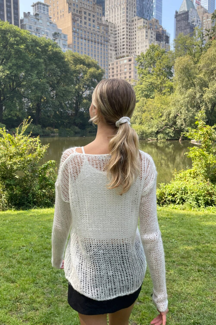 Colette Sweater | Ivory / S