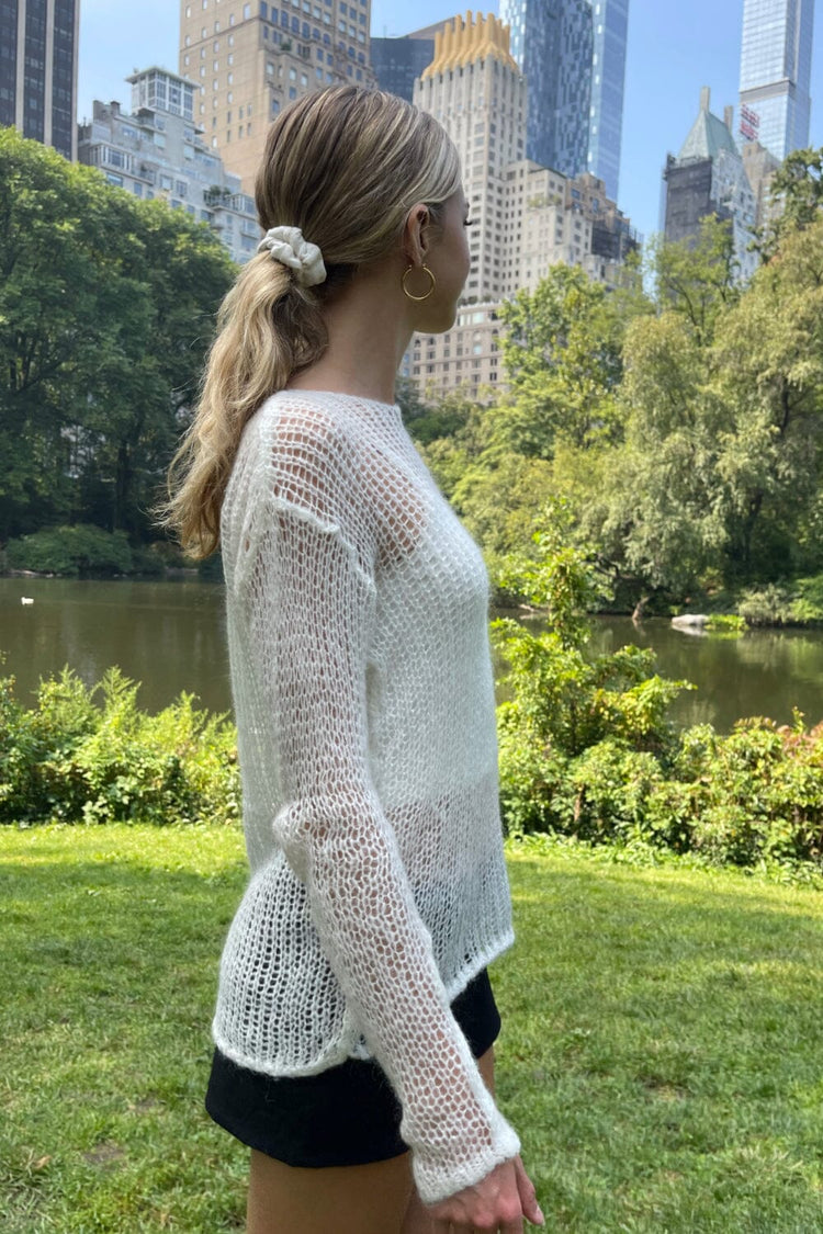 Colette Sweater | Ivory / S