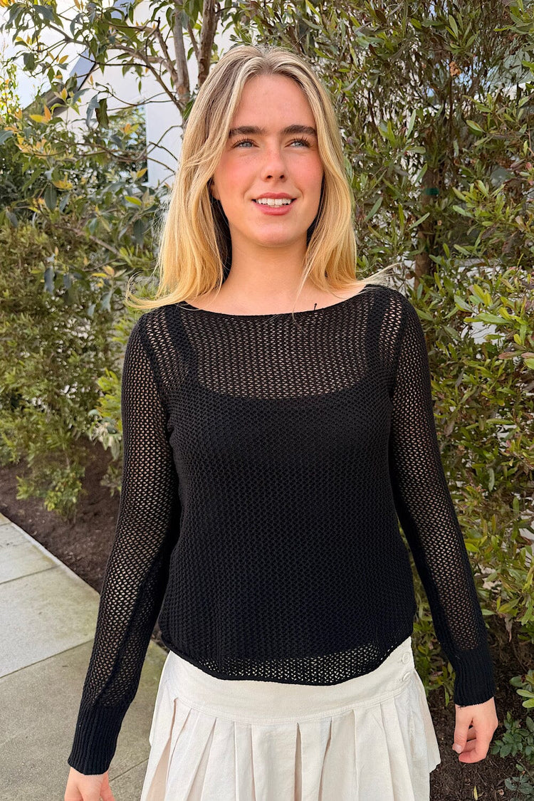 Colette Sweater | Black / S