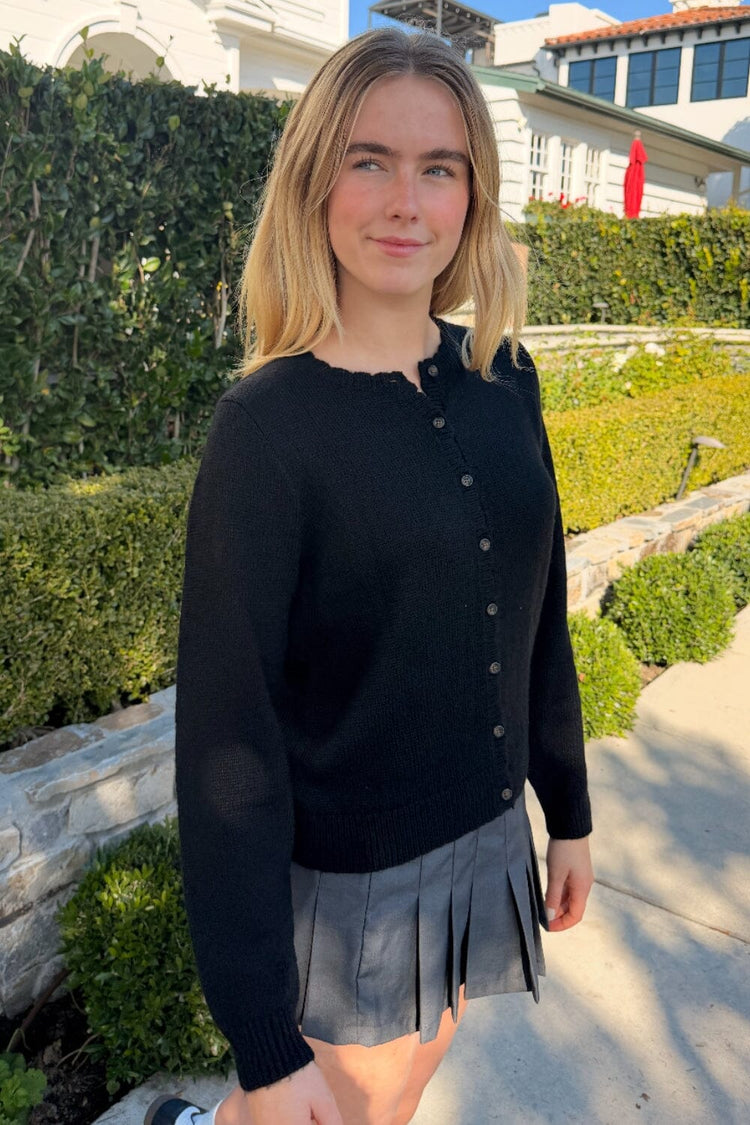 Amalie Cardigan | Black / XS/S