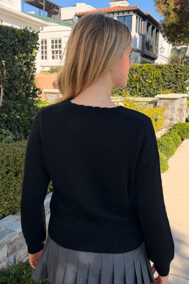 Amalie Cardigan | Black / XS/S