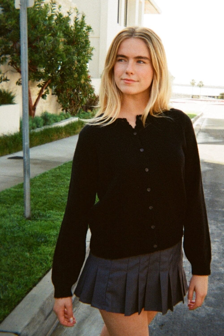 Amalie Cardigan | Black / XS/S