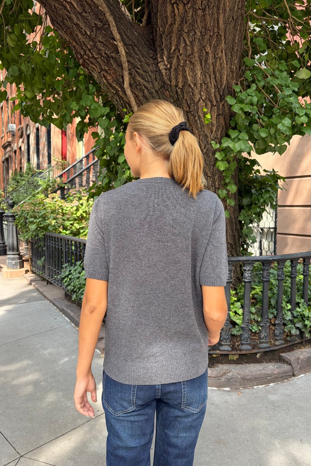 Finley Top | Dark Grey / S
