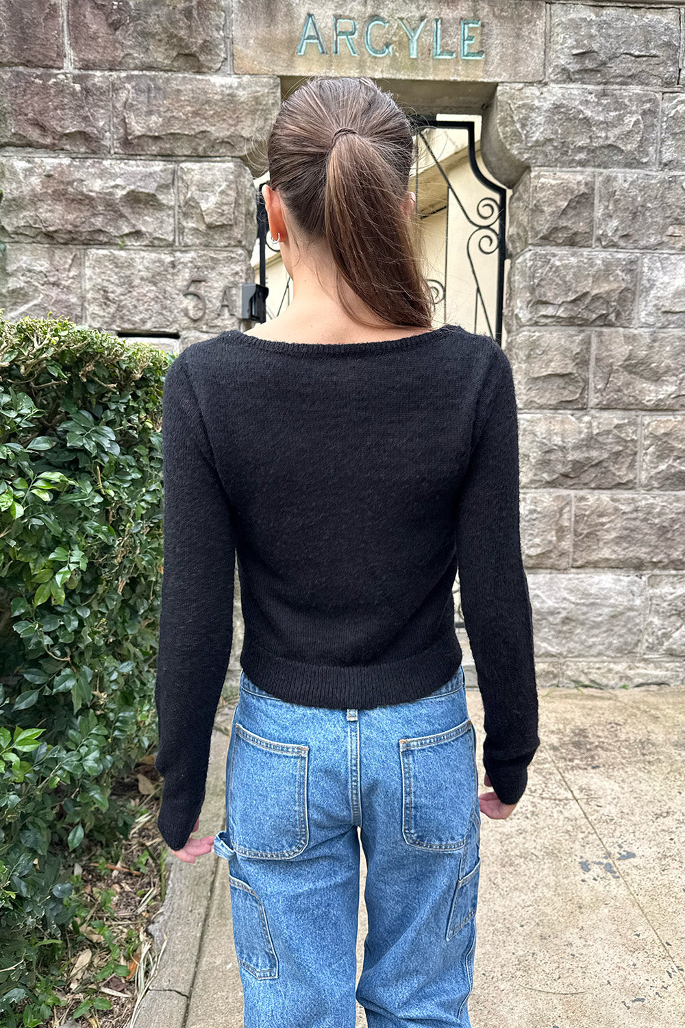 Effie Cardigan | Black / XS/S