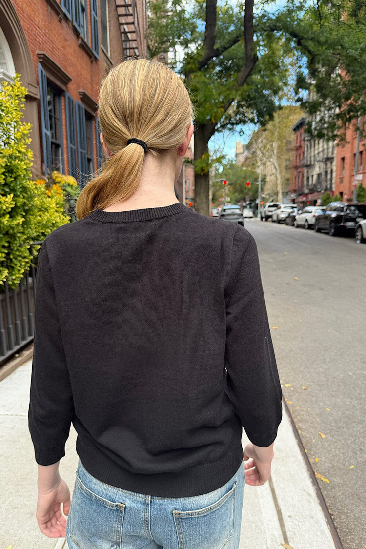 Amalie Cardigan | Black / XS/S