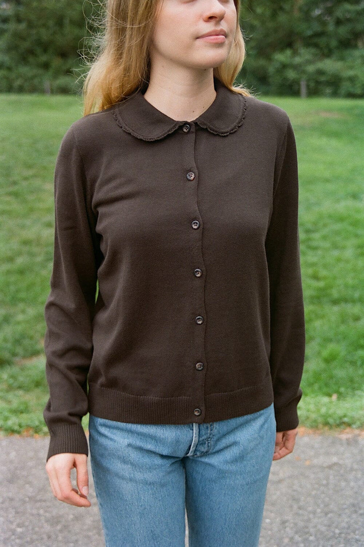 Amalie Cardigan | Mocha / XS/S