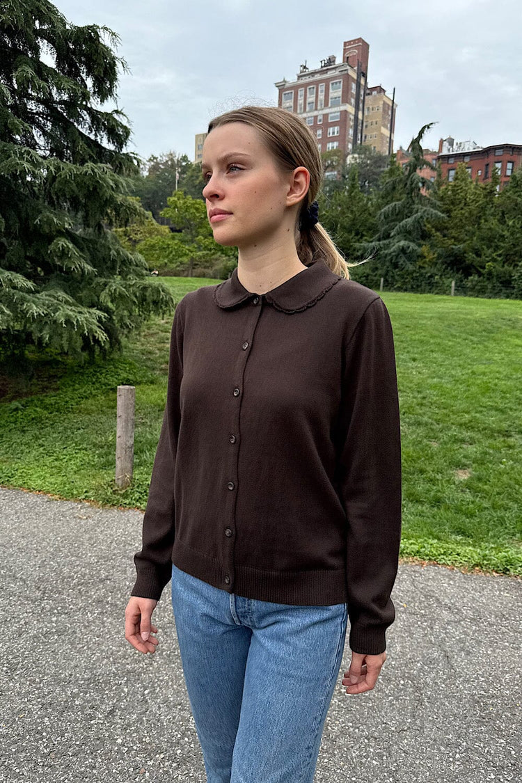 Amalie Cardigan | Mocha / XS/S