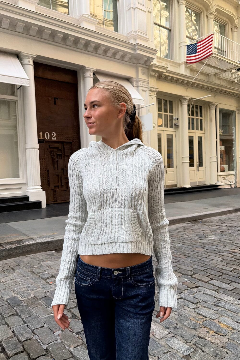 Lena Sweater | Silver Grey / XS/S