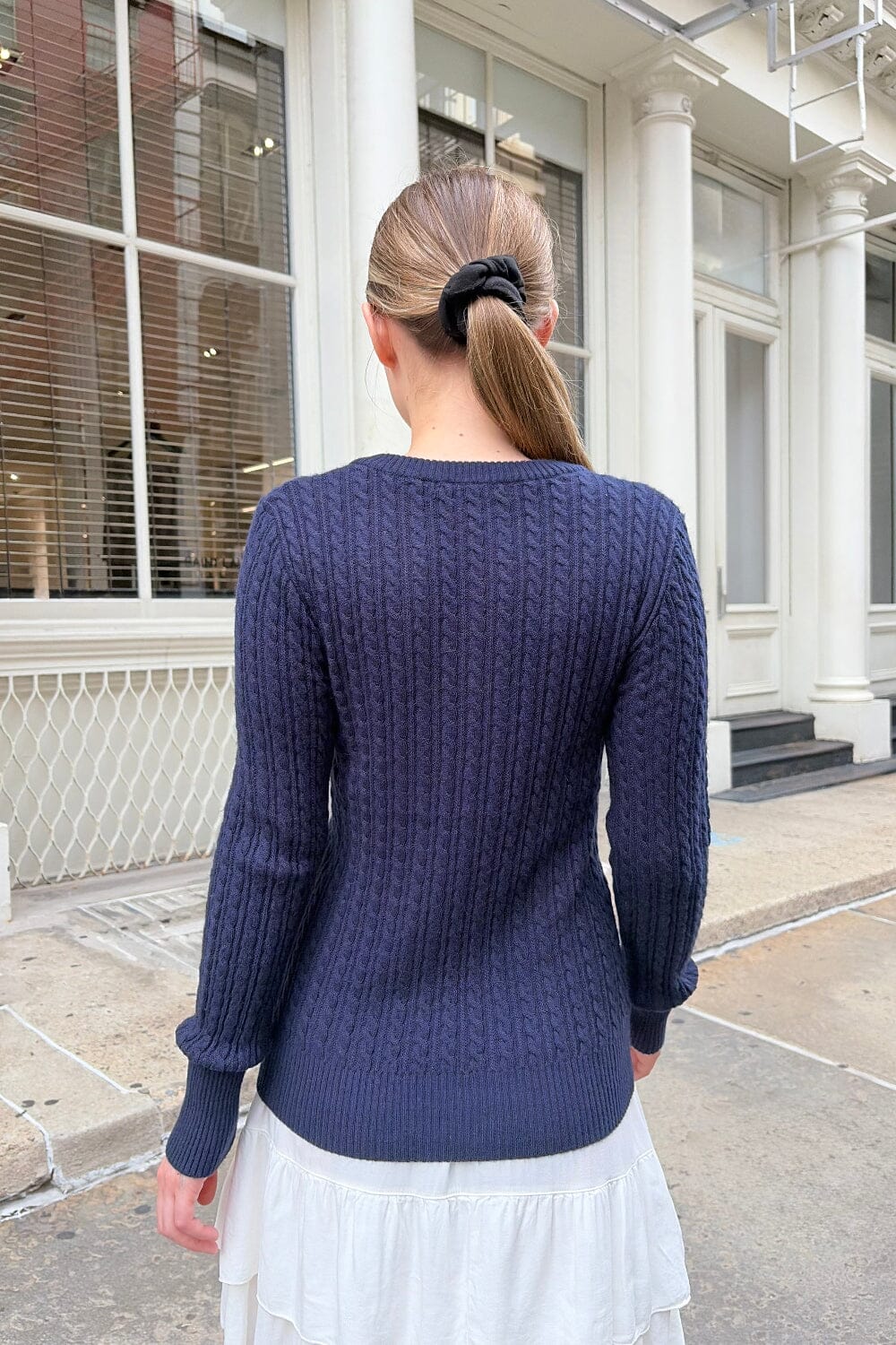 Alina Sweater | Navy Blue / XS/S