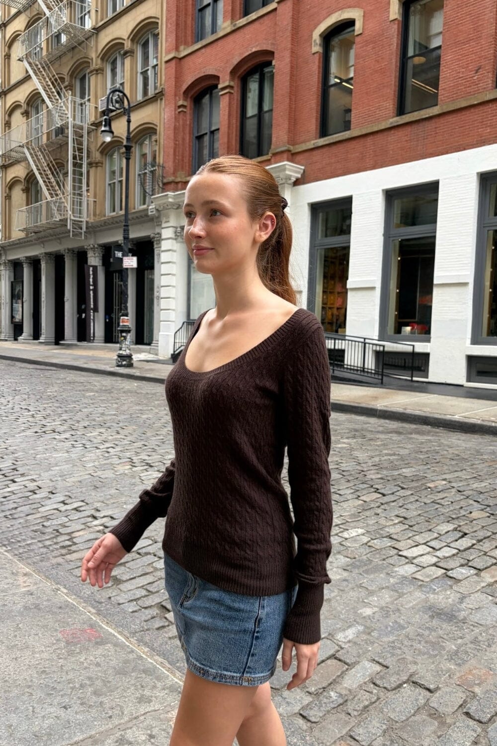 Naomi Sweater | Mocha / XS/S